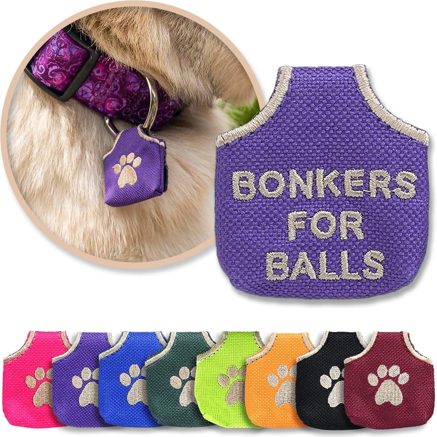 Dog Tag Silencer - The Perfect Solution for Metal ID Tags - Woofhoof#Animals & Pet Supplies