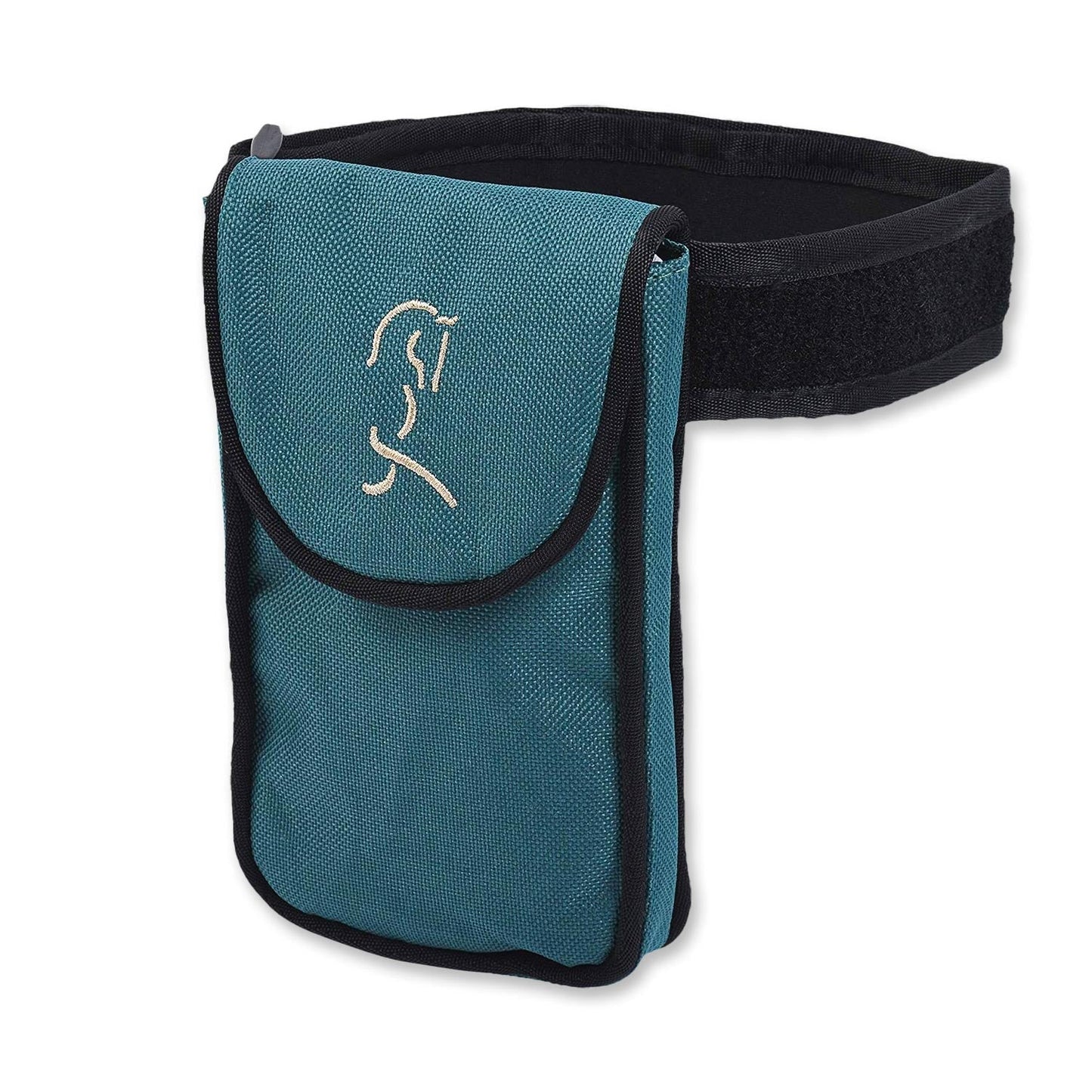 Teal Equestrian Magnetic Cell Phone Holder