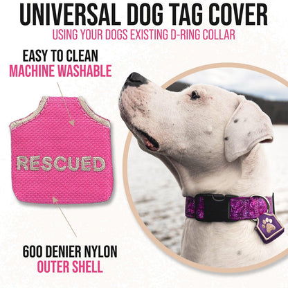 Dog Tag Silencer - The Perfect Solution for Metal ID Tags - Woofhoof#Animals & Pet Supplies