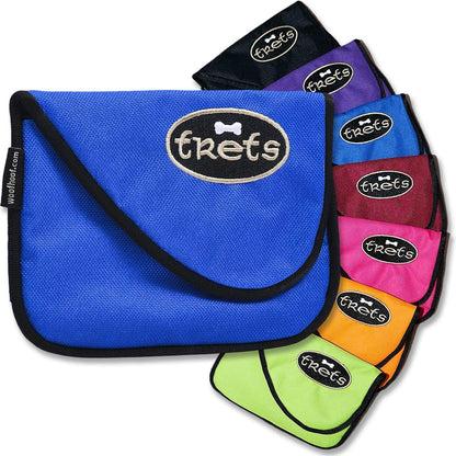 Blue Dog Treat Pouch shown with a variety of colors